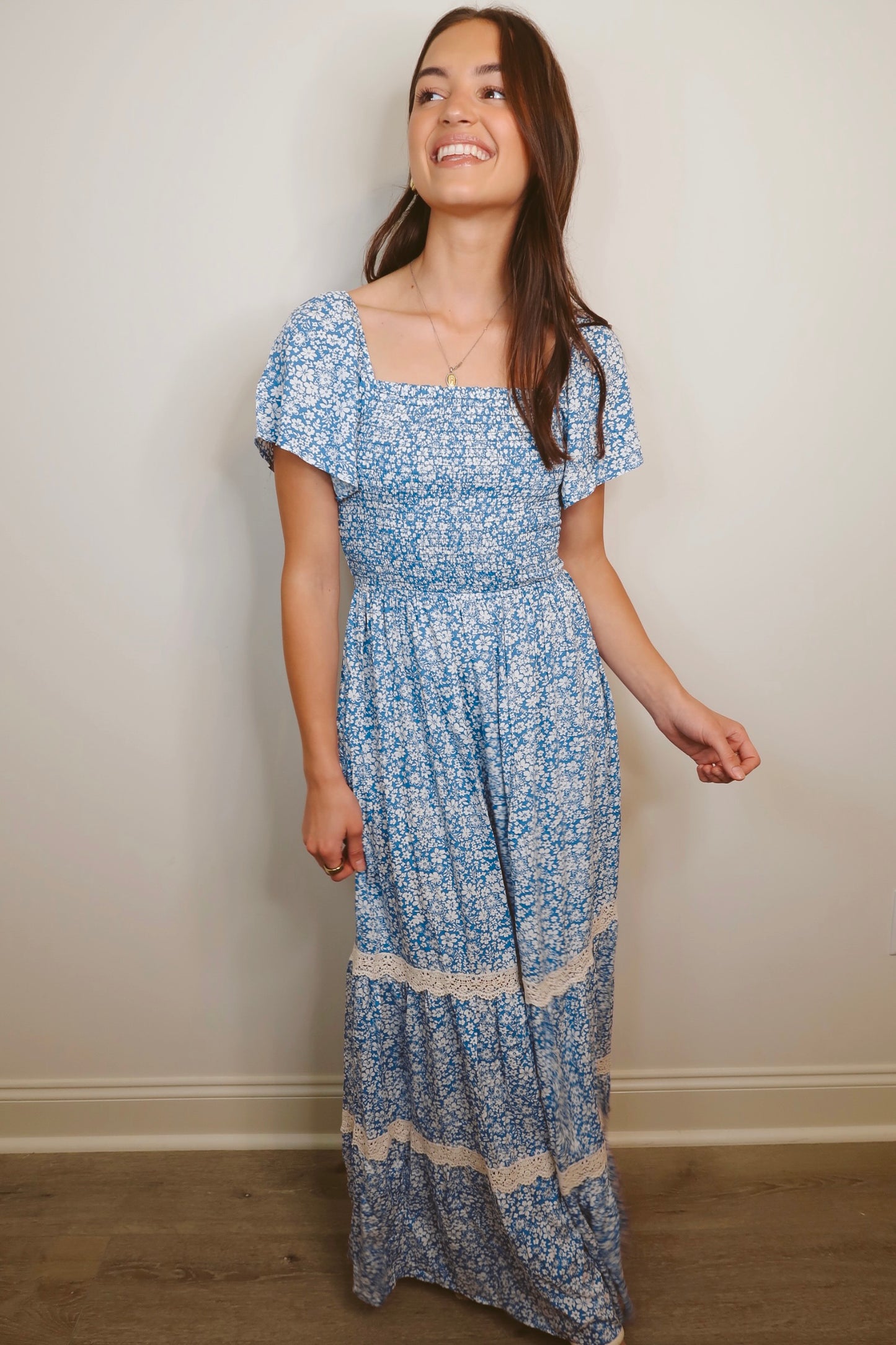 Essence Of Spring Maxi Dress