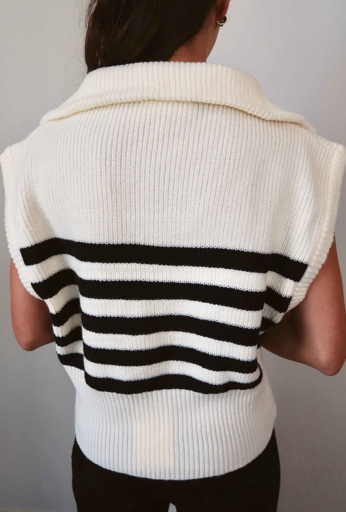 NYC Striped Sweater Top