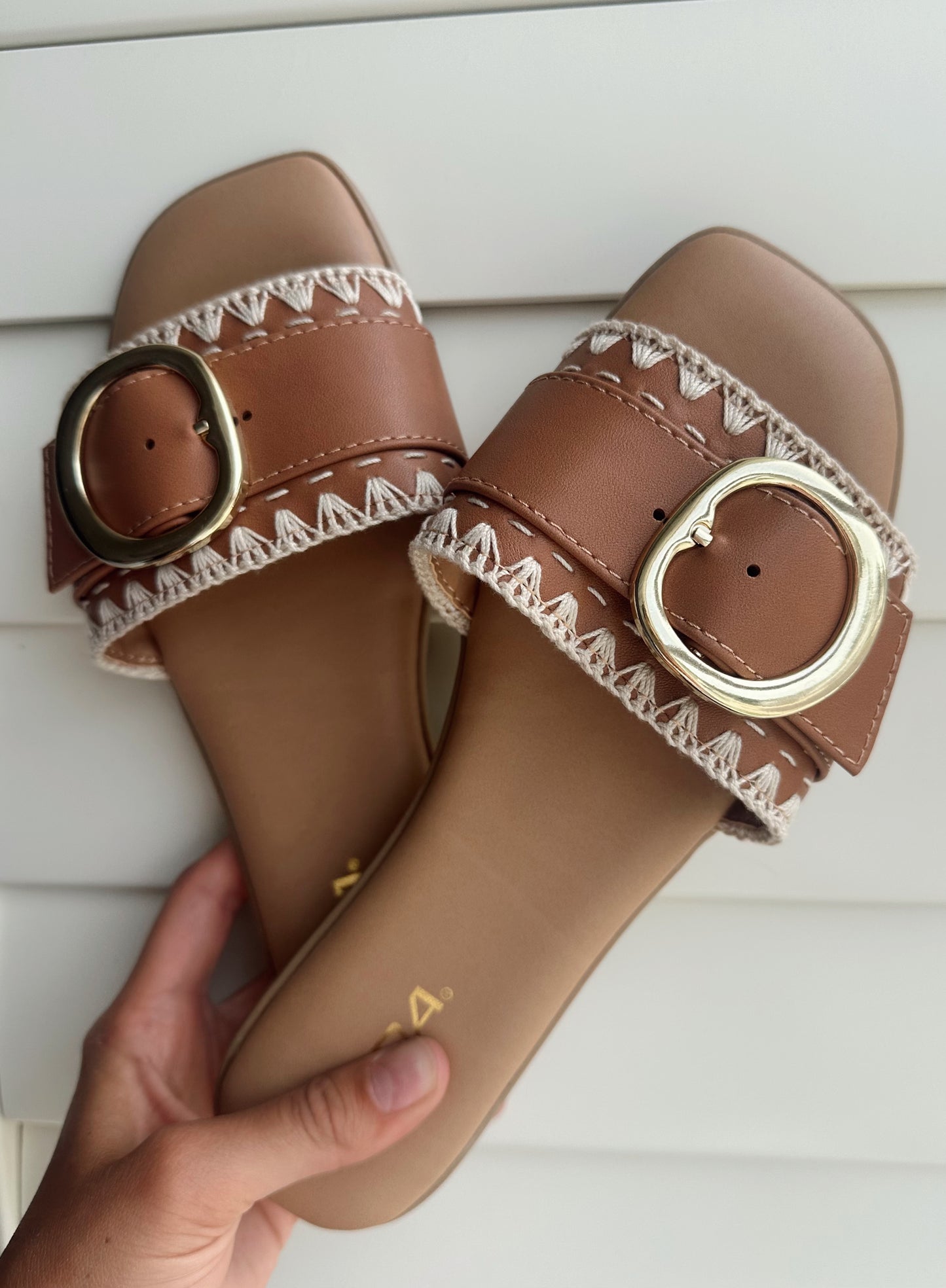Ready to Go Brown Sandals