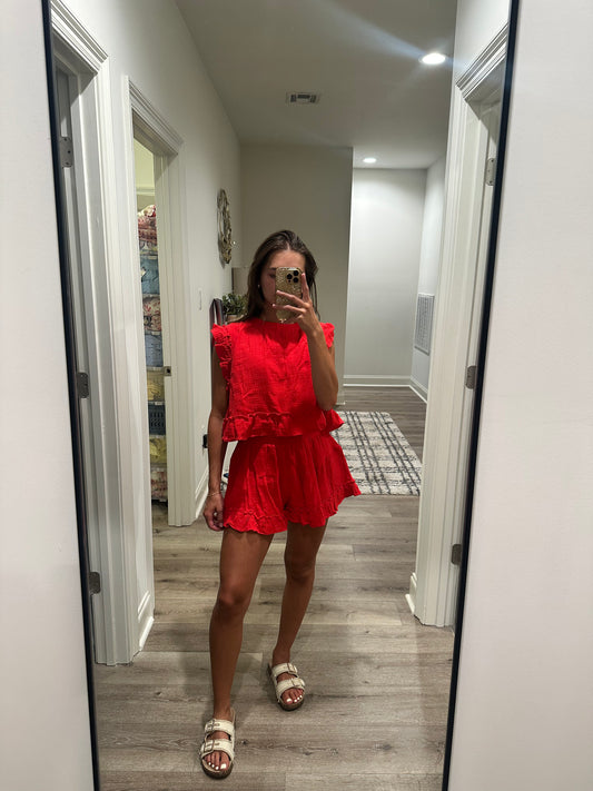 Queen of Hearts Red Set