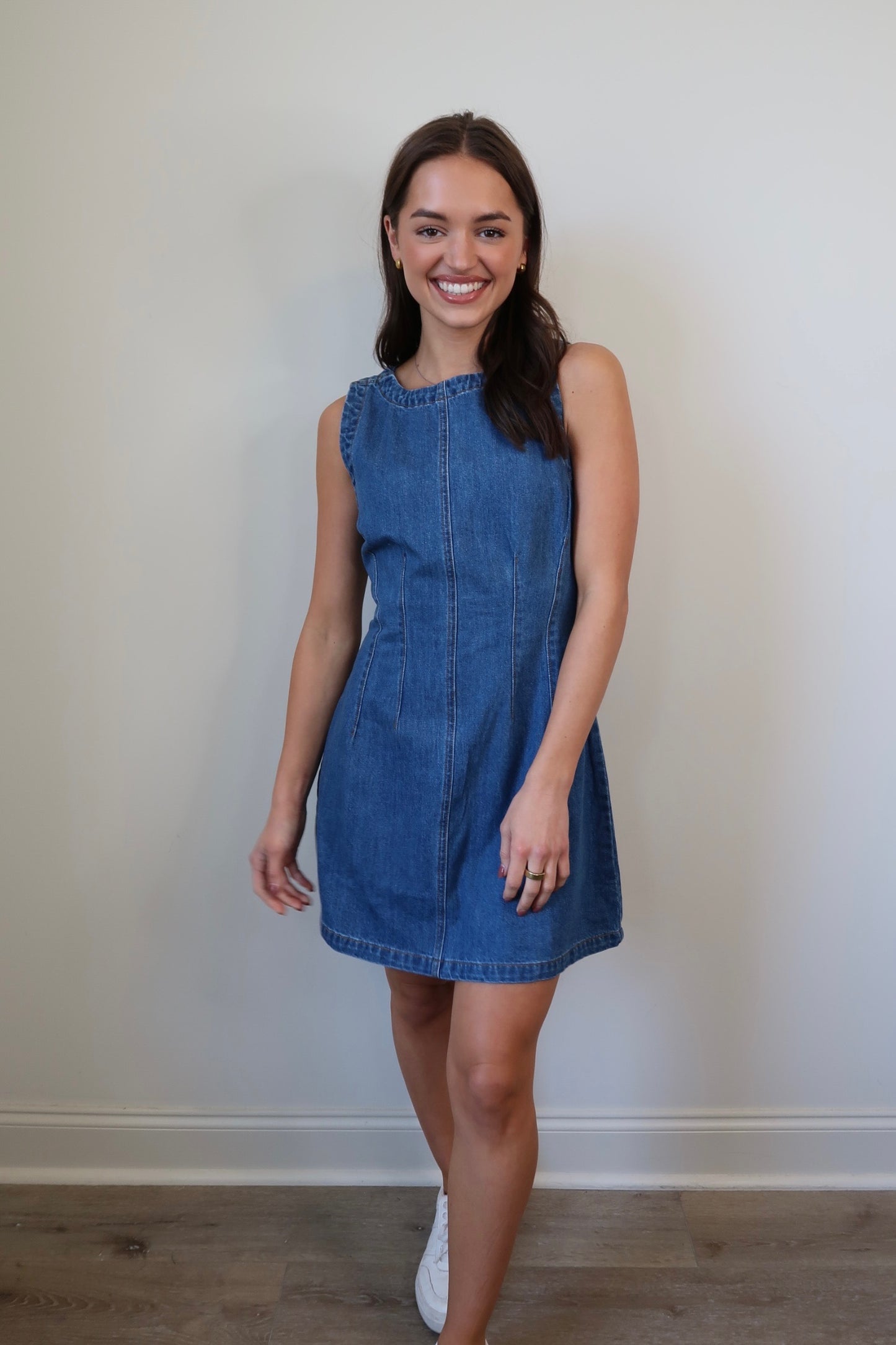 Sassy and Sweet Denim Dress