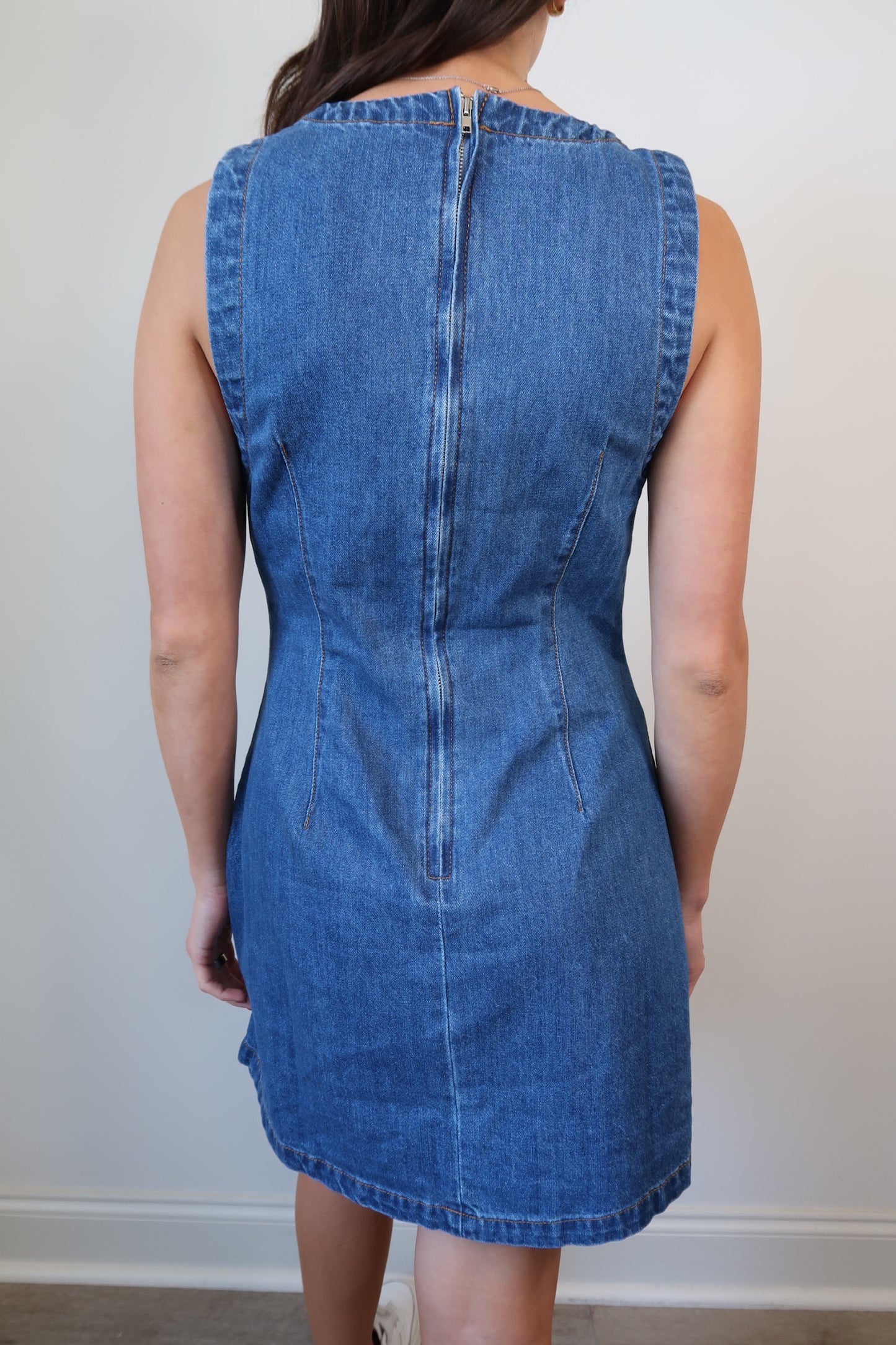 Sassy and Sweet Denim Dress