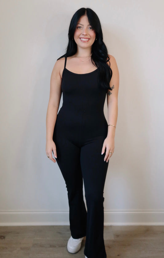 Fit and Flare Jumpsuit