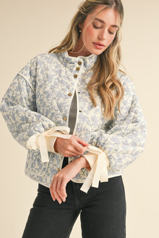 PRE-ORDER: One And Only Quilted Bomber Jacket