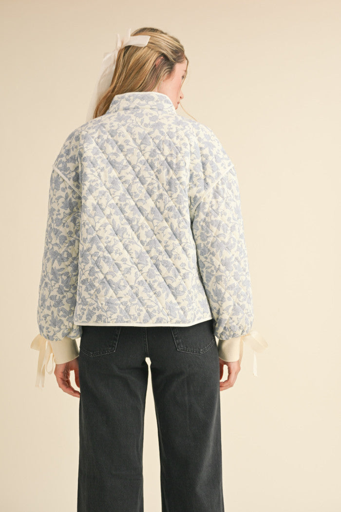 PRE-ORDER: One And Only Quilted Bomber Jacket